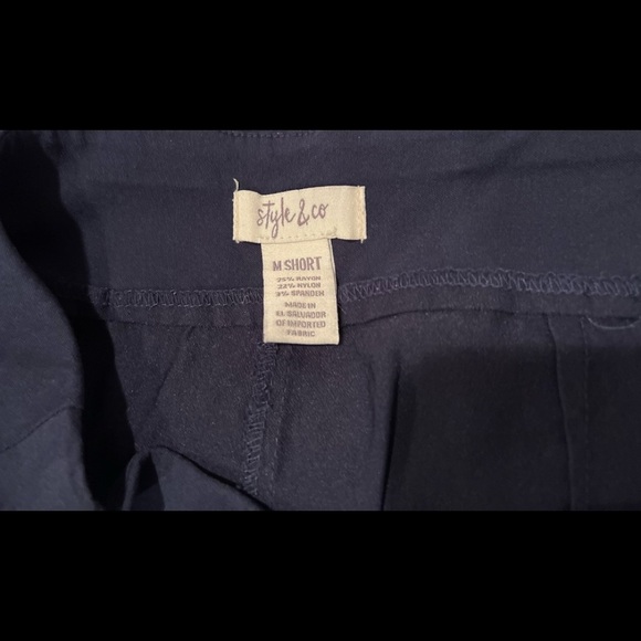 STYLE & CO womens stretchy dress pants/ size M short - Picture 4 of 4